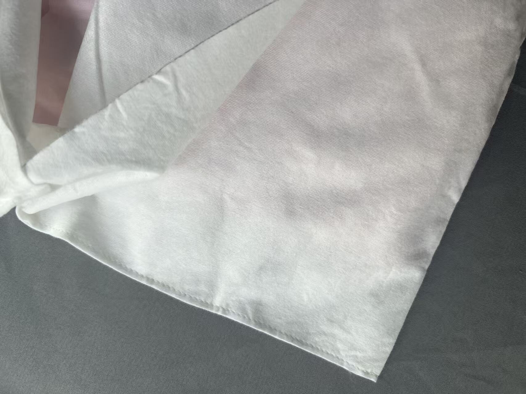 alt="Compostable Bamboo Fiber Garment Dust Bags for Premium Clothing Packaging"